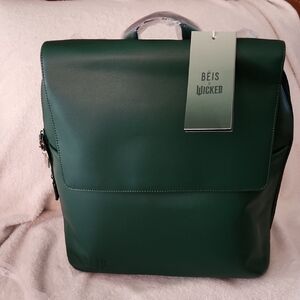 NWT Beis Wicked Backpack In Wicked Green